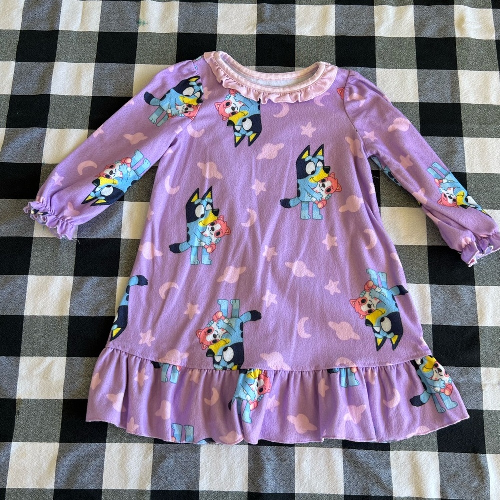 Purple Bluey Nightgown